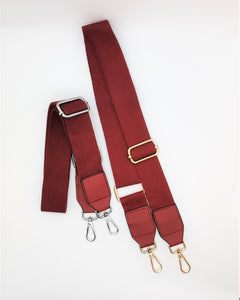 Schulterriemen, Bag Straps (Uni rot)